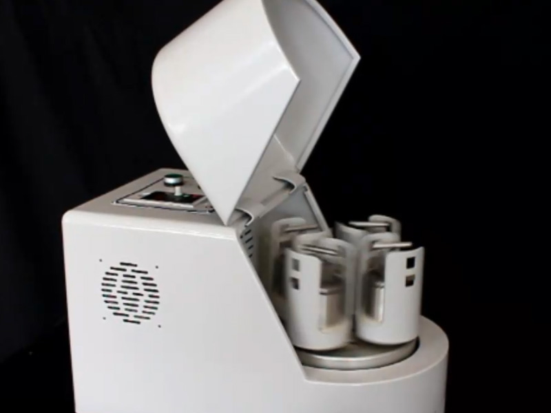 立式半圆行星球磨机安装调试视频2